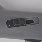 Close-up of the treat launcher's slide trigger