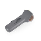Grey handheld dog treat launcher