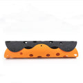 Felt cat tunnel in Orange & Charcoal