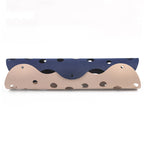 Felt cat tunnel in Navy & Stone